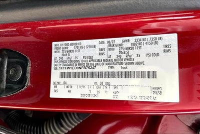 2022 Ford F-150 XLT