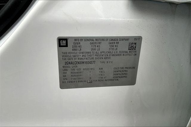 2017 Chevrolet Equinox LT