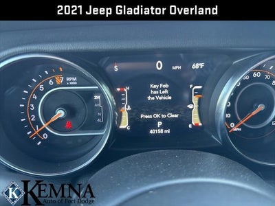 2021 Jeep Gladiator Overland 4x4