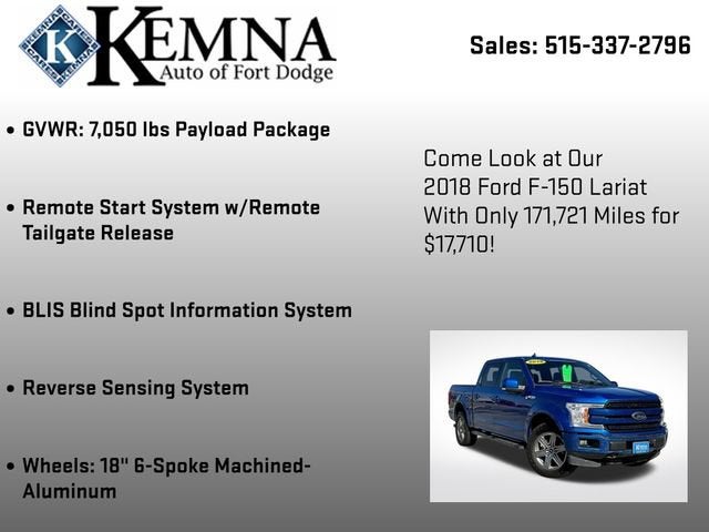 2018 Ford F-150 LARIAT