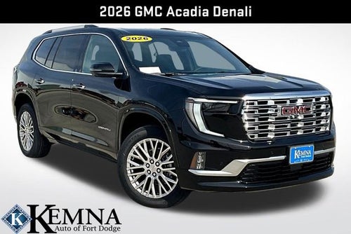 2026 GMC Acadia Denali
