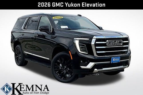 2026 GMC Yukon Elevation