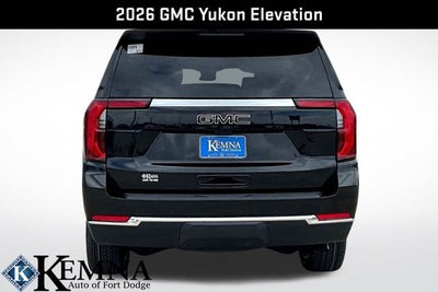 2026 GMC Yukon Elevation