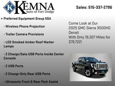 2025 GMC Sierra 3500 HD Denali