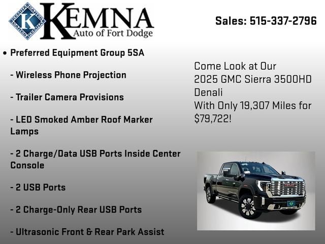 2025 GMC Sierra 3500 HD Denali