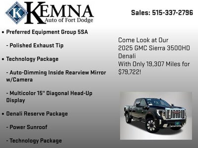 2025 GMC Sierra 3500 HD Denali