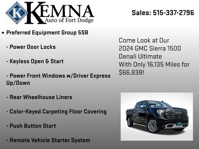 2024 GMC Sierra 1500 Denali Ultimate