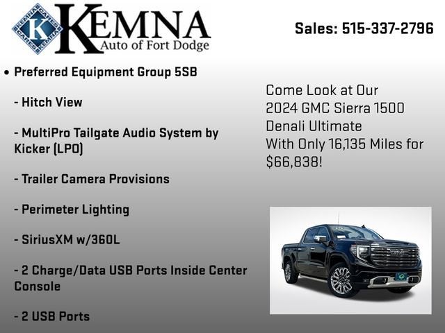 2024 GMC Sierra 1500 Denali Ultimate