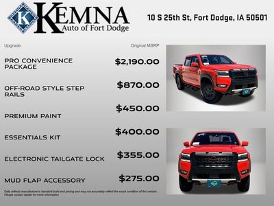 2025 Nissan Frontier Crew Cab PRO-4X 4x4