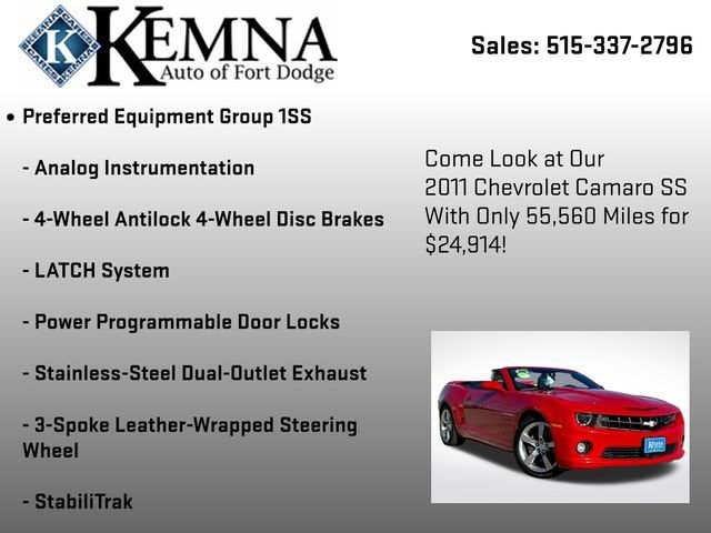 2011 Chevrolet Camaro 1SS