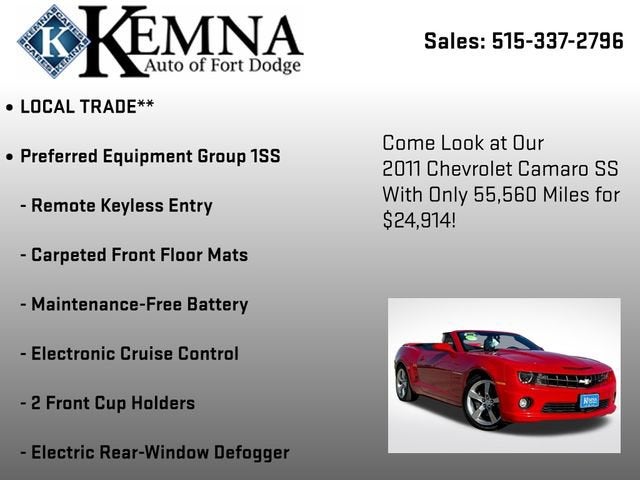 2011 Chevrolet Camaro 1SS