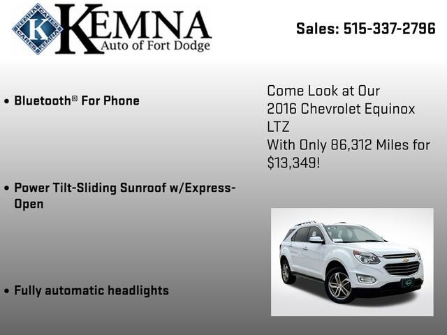 2016 Chevrolet Equinox LTZ