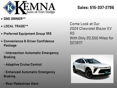 2024 Chevrolet Blazer EV RS
