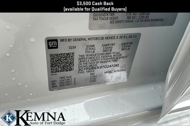 2026 GMC Sierra 1500 SLE