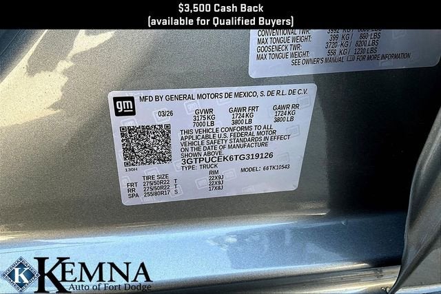 2026 GMC Sierra 1500 Elevation