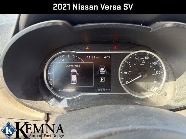 2021 Nissan Versa SV Xtronic CVT