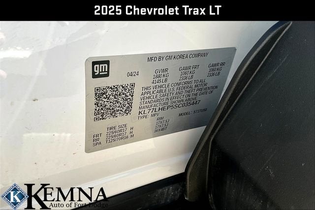 2025 Chevrolet Trax LT