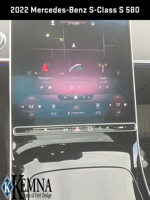 2022 Mercedes-Benz S-Class S 580